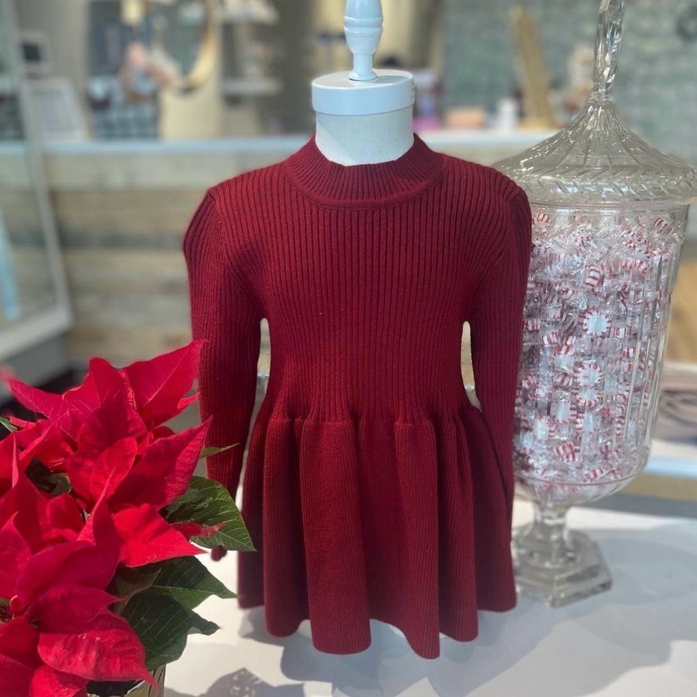 Toddler Girl Peplum Sweater Tunic